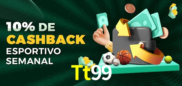 10% de bônus de cashback na Tt99